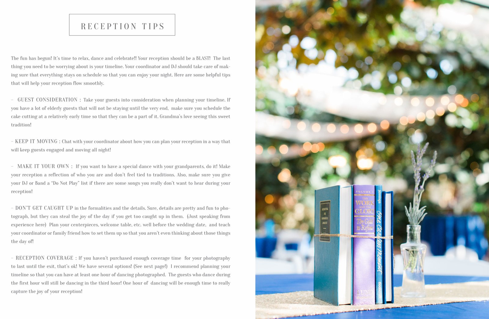32 - Reception Tips 2